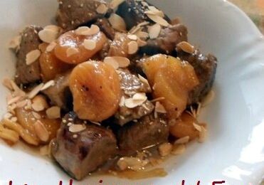 Tajine de sanglier aux abricots secs