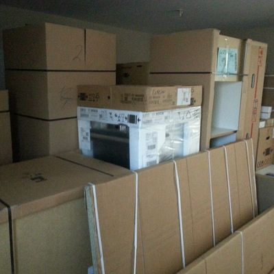 La cuisine vient d'arriver