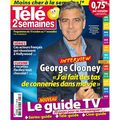 George Clooney en couv du magazine Télé 2 semaines : J'ai fait des tas de conneries dans ma vie 