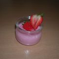 Mousse de fraises