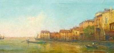 MARIO XX°. Le grand canal à Venise, 1936