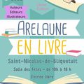 Dimanche 9 octobre : Arelaune en livre, salon à Saint-Nicolas-de-Bliquetuit.