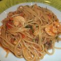 one pot pasta aux crevettes