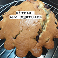 Gâteau aux myrtilles