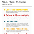 Vitalité = Force - Obstruction (Arnold Ehret)