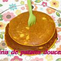 Blinis de patate douce, ou comment arnaquer ma fille ni vu ni connu