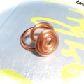 Bague marron