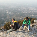 Deux peluches aux sommets des Alpilles... 