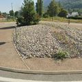 Rond-point à Goncelin
