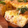 Quiche lorraine, la vraie... Aux lardons mais sans fromage