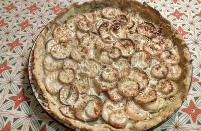 Tarte Aux Navets Caramélisés