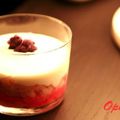 Trifle aux litchis et à la chantilly de Rose