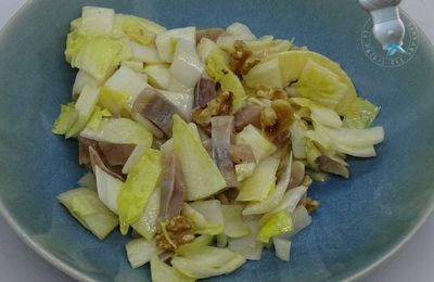 Salade d'endives aux filets de harengs