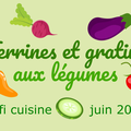 ...Défis cuisine du site Recette.de du mois de juin 2022 avec pour thème : Terrines et gratins de légumes...