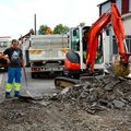 LES SERVICES TECHNIQUES S’ATTAQUENT A LA RÉFECTION DES TROTTOIRS.