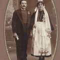 Couple du pays Bigouden vers 1920 