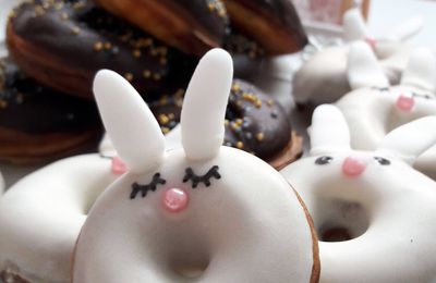 Un goûter chez les SYLVANIAN Families - Les mini donuts lapin