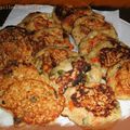 Galettes de quinoa & petits légumes