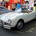 L' Alfa Roméo giulietta spider de 1958 (34ème Internationales Oldtimer meeting de Baden-Baden)