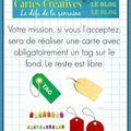 Défi Passion Cartes Créatives n°404