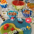 Organiser un anniversaire végane (+ gâteau pirate!)