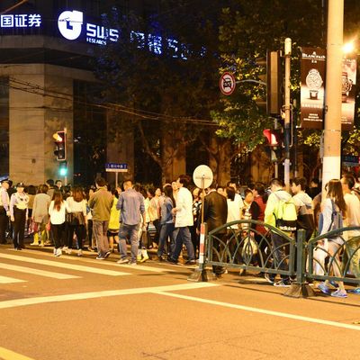 Descente vers Shanghaï