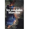 Les sandales blanches "Malika Bellaribi"