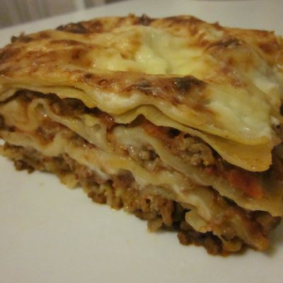 Lasagnes à la bolognaise
