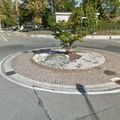 Rond-point à Veillane (Italie)