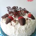 Fraisy Coco Cake
