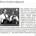 La Dépêche 28/03/2014 : Elvis s'invite à déjeuner