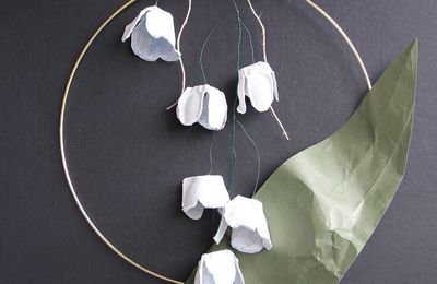Premier mai : DIY du muguet porte-bonheur 100 % récup' 