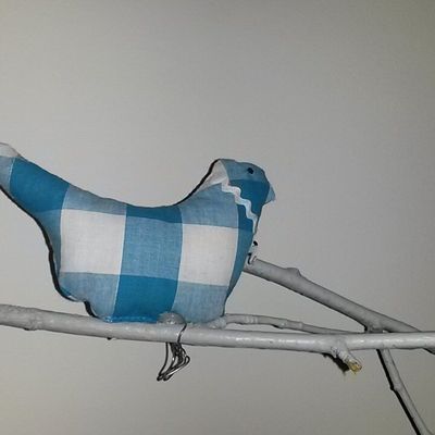 des oiseaux dans mon salon