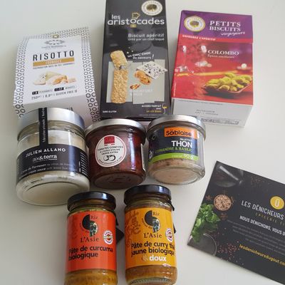 Poulet au curry thaï avec mon partenaire "les dénicheurs du goût" - 