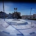 Rond-point à Kaukab Abu Al-Hija (Israël)