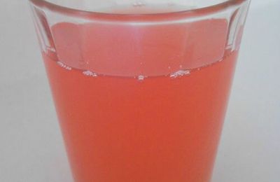 Jus de rhubarbe