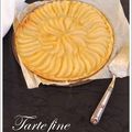 TARTE FINE AUX POIRES