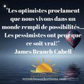 Les optimistes...