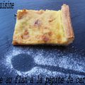 TARTE AU FLAN & PEPITES DE CARAMEL