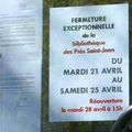 Réouverture d'une bibliothèque de Chalon-sur-Saône après des mesures de securité