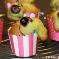 Muffins cerise et pistache