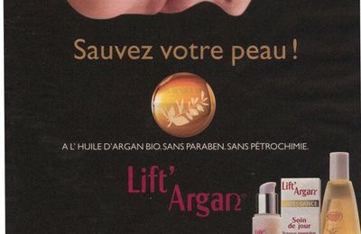 Grille sémiologique NATESSANCE produits Lift'Argan