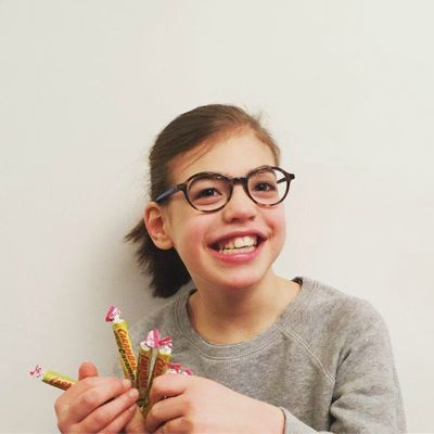 Sourire aux carambars par Alix