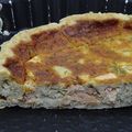 Tarte au poisson et au tarama