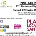 Réunion publique - Samedi 22 février 2014 10H00