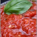 Sauce tomate à l'ail & basilic