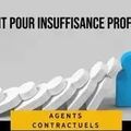 Licenciement pour insuffisance professionnelle : le licenciement d’un agent public contractuel pour insuffisance professionnelle ne peut se fonder sur une erreur ponctuelle