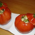 Tomate et surprise de courgettes