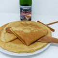 Crêpes au cidre (sans lactose)