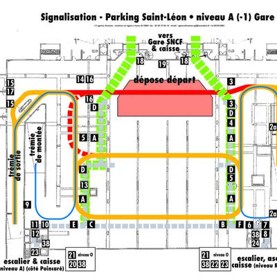 Un projet signalétique : le parking Saint Léon à Nancy